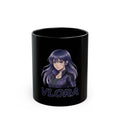 Vlora Anime Character Black Mug – 11oz/15oz