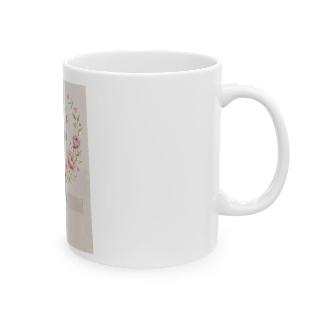 Pregnancy Announcement Mug – "You're Going to Be a Dad" Floral Test Result Coffee Cup (11oz/15oz)