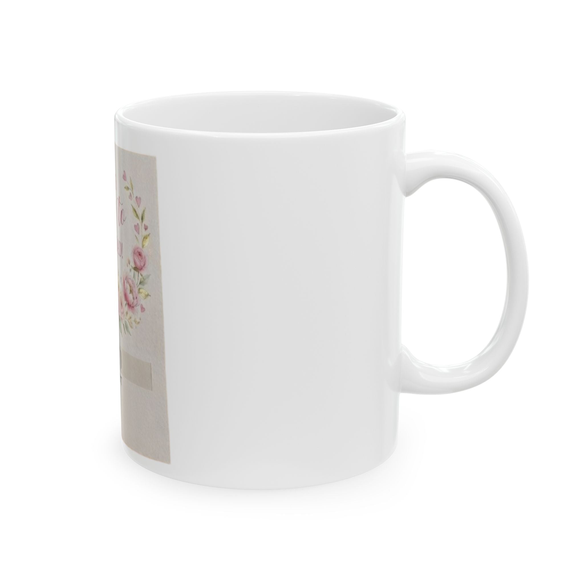 Pregnancy Announcement Mug – "You're Going to Be a Dad" Floral Test Result Coffee Cup (11oz/15oz)