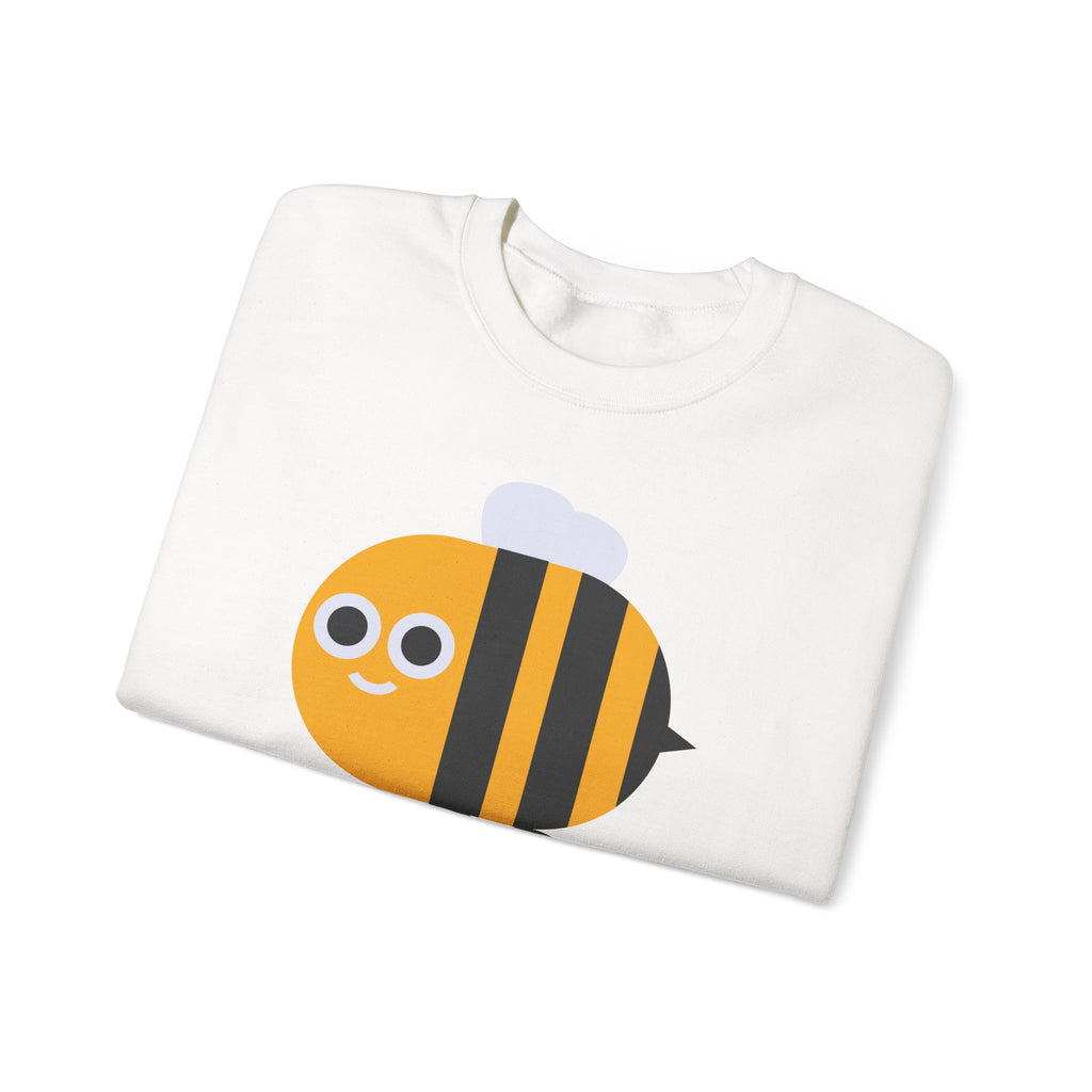 Bee Cool Crewneck Sweatshirt – Cute Bumblebee Graphic "BEE COOL"