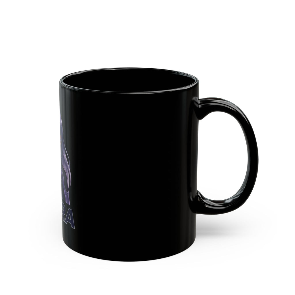 Vlora Anime Character Black Mug – 11oz/15oz