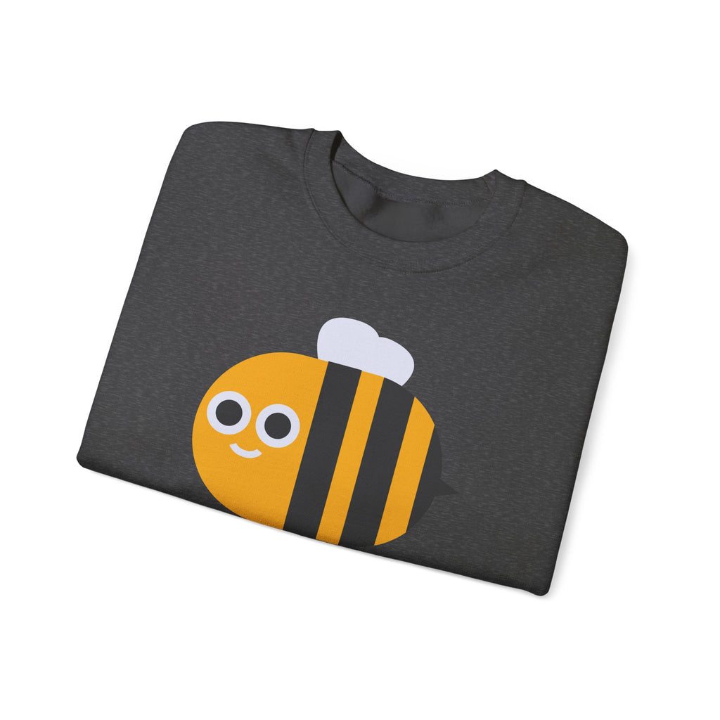 Bee Cool Crewneck Sweatshirt – Cute Bumblebee Graphic "BEE COOL"
