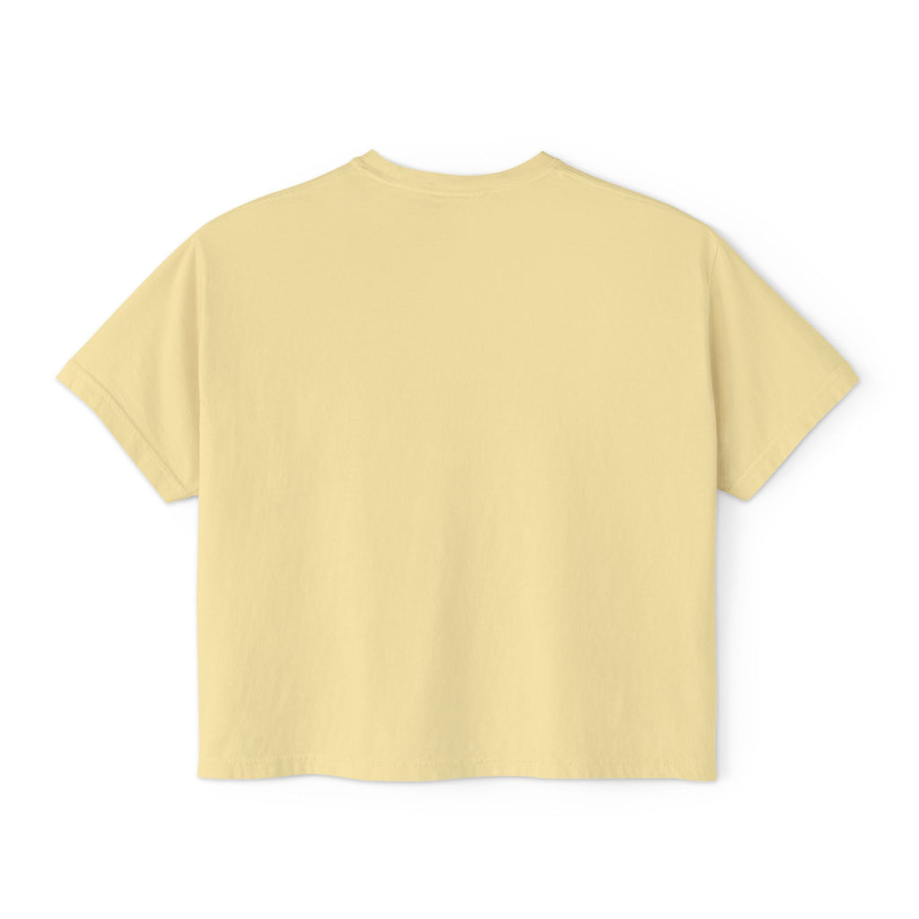 More Coffee Less Worry Women's Boxy Tee