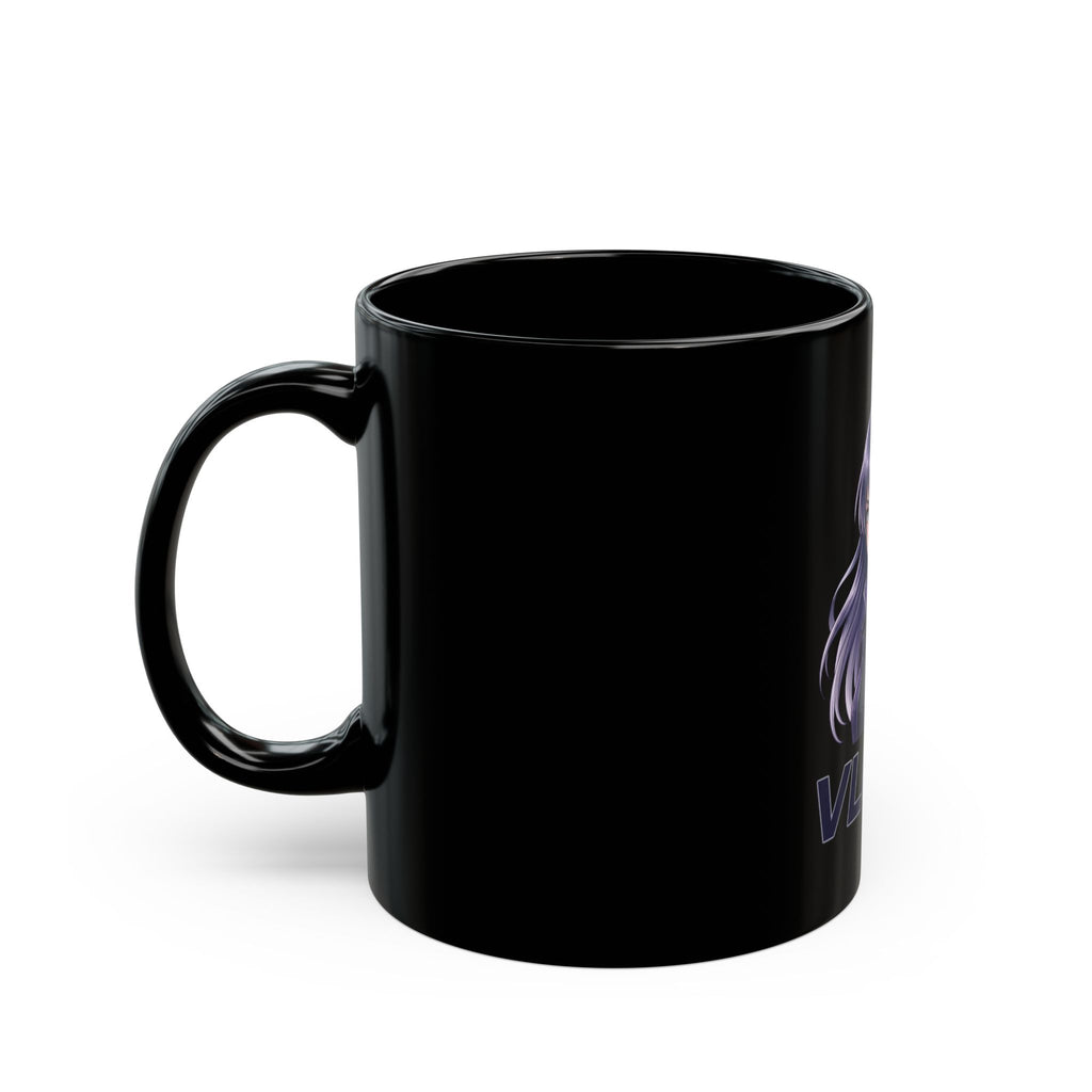Vlora Anime Character Black Mug – 11oz/15oz