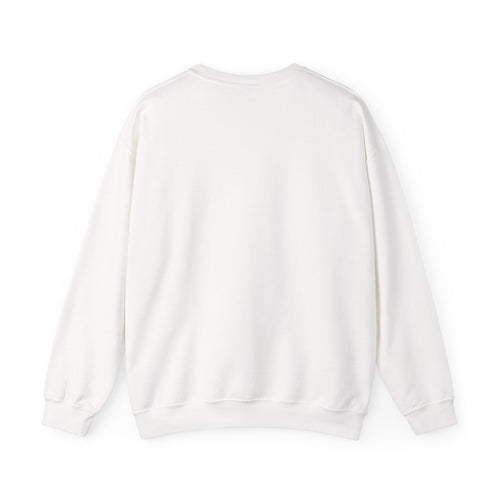 Crewneck Sweatshirt - Cute Pink Kitty Tea Party Graphic (Hearts, Cakes & Sweets)