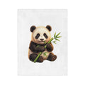 Panda Bamboo Microfiber Blanket — Cute Baby Panda Plush Throw