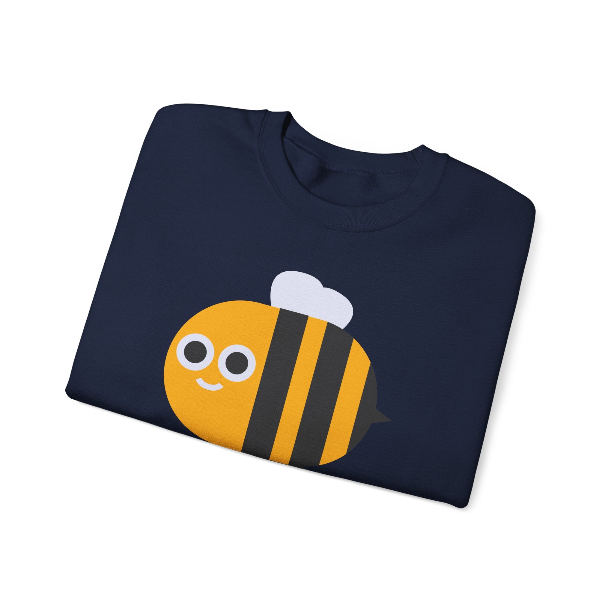 Bee Cool Crewneck Sweatshirt – Cute Bumblebee Graphic "BEE COOL"