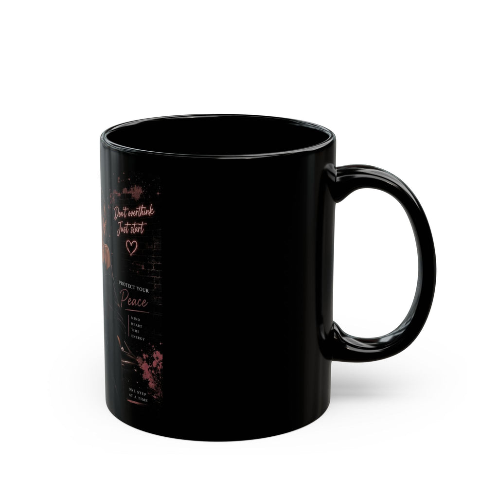 Make Yourself a Priority — Black Inspirational Mug