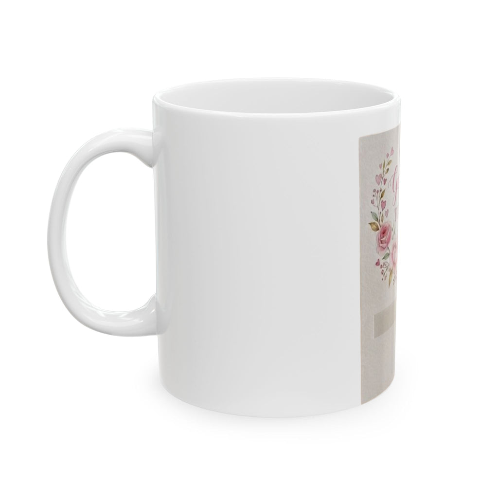 Pregnancy Announcement Mug – "You're Going to Be a Dad" Floral Test Result Coffee Cup (11oz/15oz)