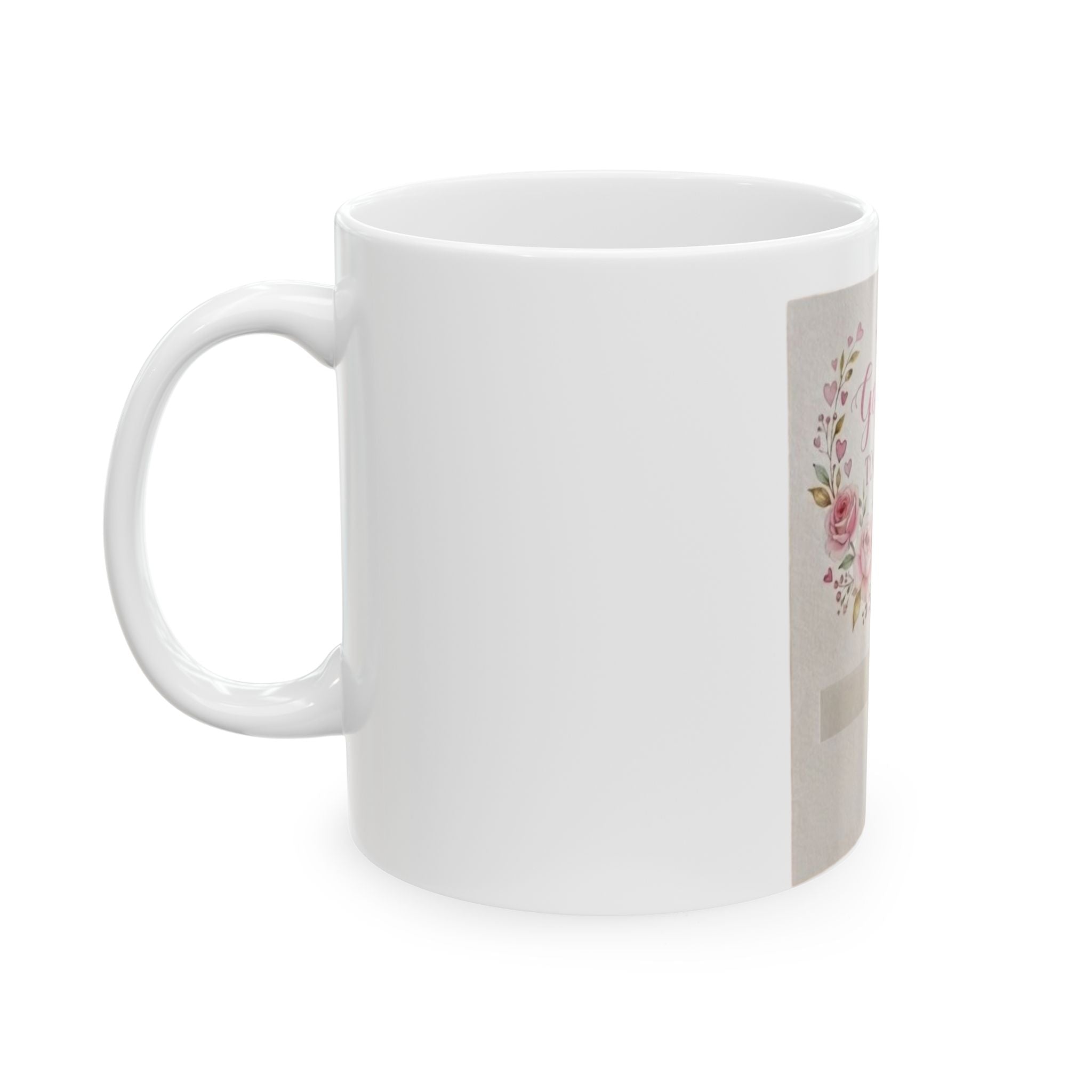 Pregnancy Announcement Mug – "You're Going to Be a Dad" Floral Test Result Coffee Cup (11oz/15oz)