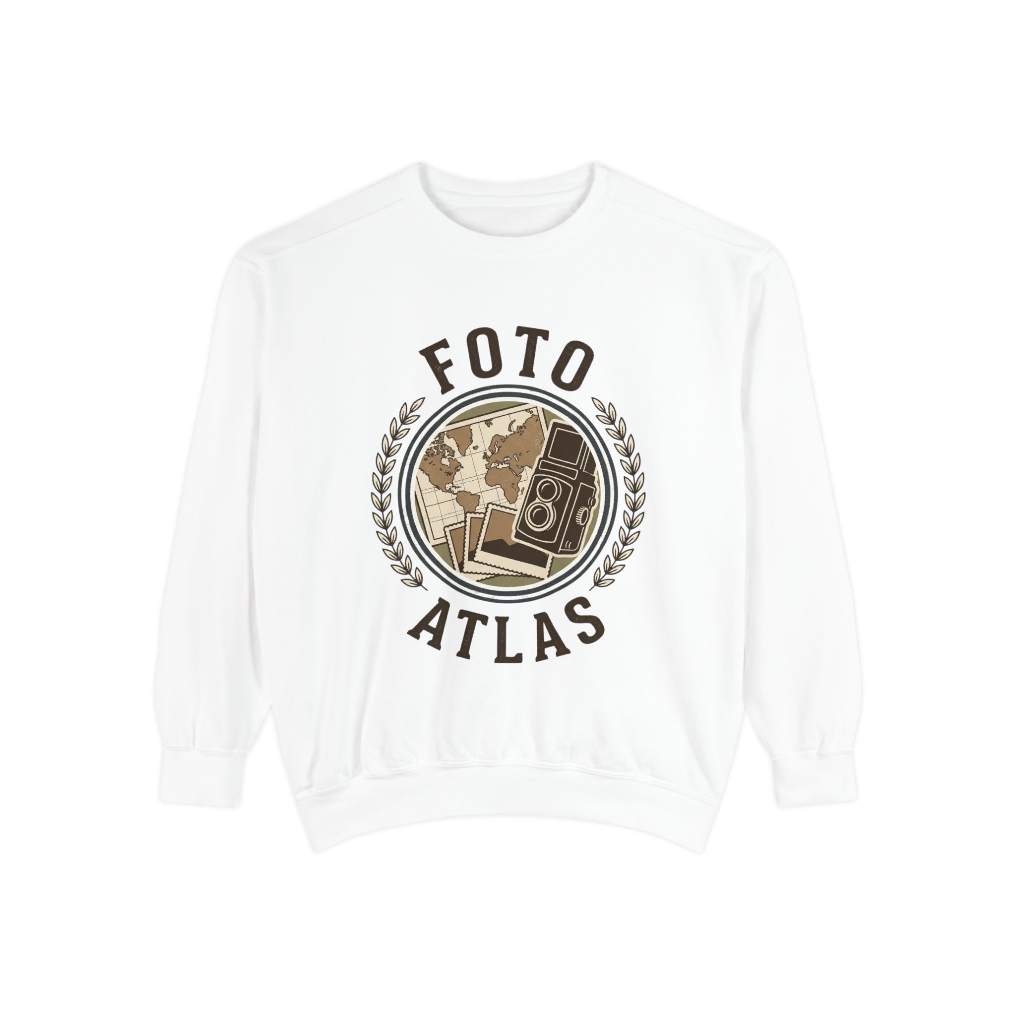 Foto Atlas Vintage Camera Sweatshirt