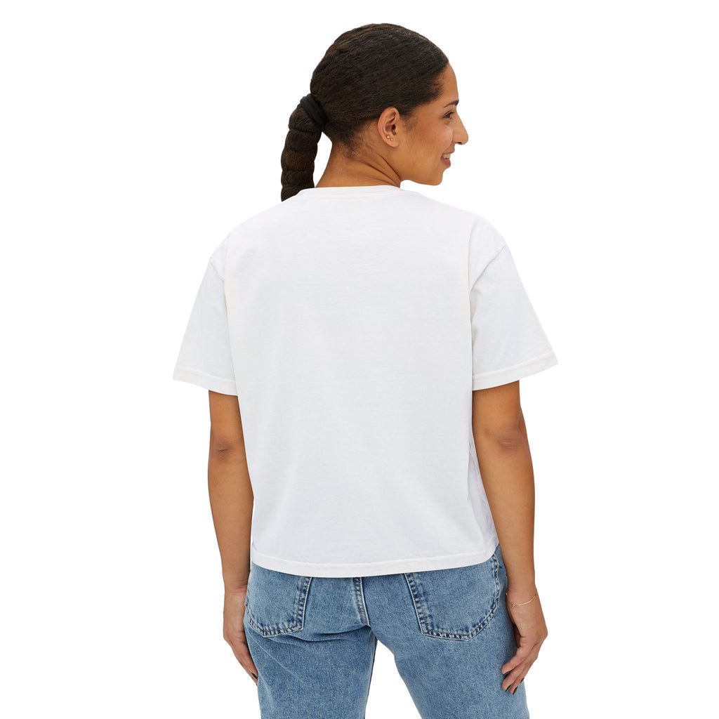 More Coffee Less Worry Women's Boxy Tee