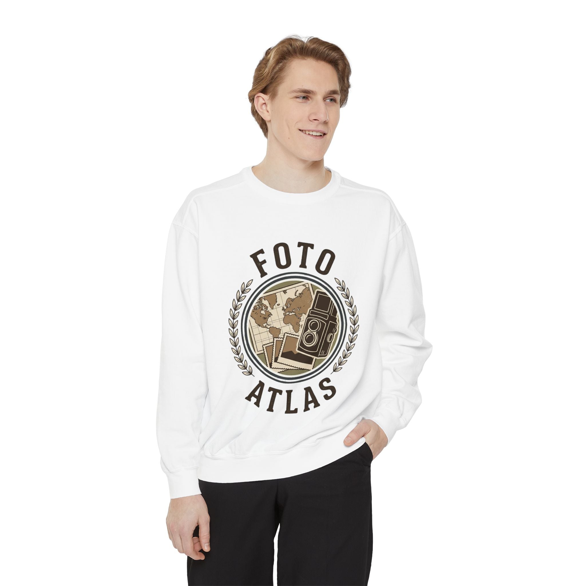 Foto Atlas Vintage Camera Sweatshirt