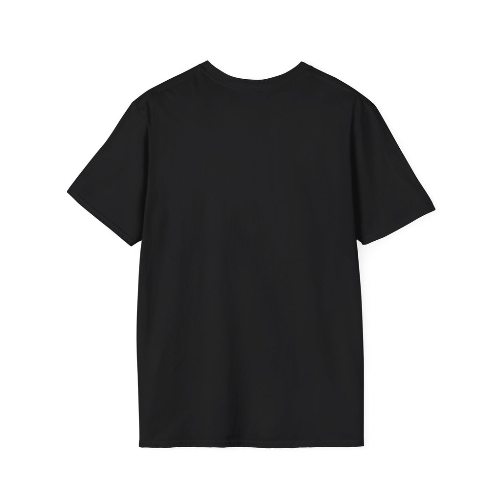 Black Graphic T‑Shirt — Vintage Silhouette “Husanov 45”