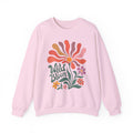 Wild Bloom Crewneck Sweatshirt — Retro Floral Graphic