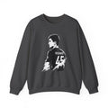 Husanov 45 Soccer Player Portrait Crewneck Sweatshirt